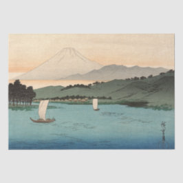 Vintag Japanisch Fukeiga 4 - Ukiyo-e Seidenpapier