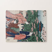 Vintag Japanisch Geisha Girls Oriental Puzzle (Horizontal)