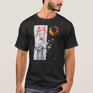 Vintag Japanisch Sakura Cherry Blossom T-Shirt