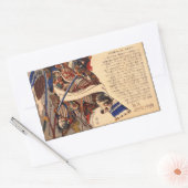 Vintag Japanisch Samurai Stickers (Umschlag)