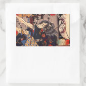 Vintag Japanisch Samurai Stickers (Tasche)