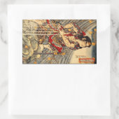 Vintag Japanisch Samurai Stickers (Tasche)