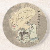 Vintag Japanisch Yokai Nurarihyon Getränkeuntersetzer (Vorne)