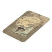 Vintag Japanisch Yokai Nurarihyon Magnet (Linke Seite)