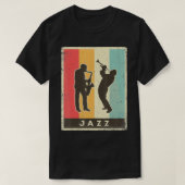 Vintag Jazz Retro T-Shirt (Design vorne)