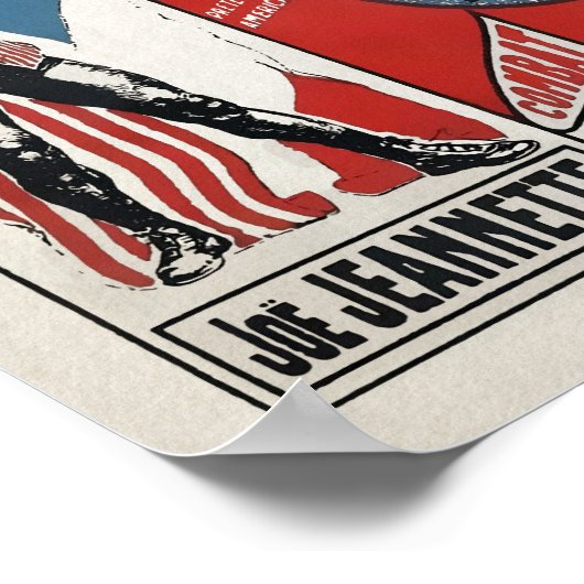 Vintag Jeanette vs. Lanford Poster (Ecke)