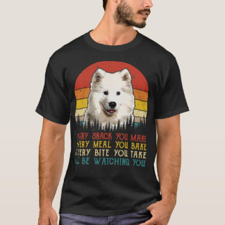 Vintag jeden Snack, den Sie machen, jedes Essen, d T-Shirt
