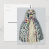 Vintag Jenny Lind Paper Doll Postkarte (Vorne/Hinten)