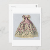 Vintag Jenny Lind Paper Doll Postkarte (Vorne/Hinten)