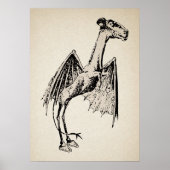 Vintag Jersey Devil Poster (Vorne)