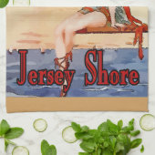 Vintag Jersey Shore Handtuch (Gefaltet)