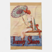 Vintag Jersey Shore Handtuch (Vertikal)