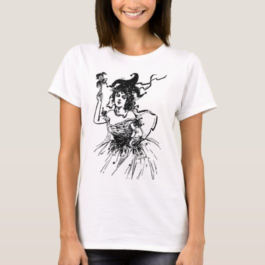 Vintag Jester Lady T-Shirt (Vorderseite)