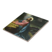 Vintag Jesus Christus beten, Garten von Gethsemane Fliese (Seite)