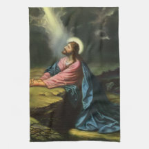 Vintag Jesus Christus beten, Garten von Gethsemane