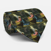 Vintag Jesus Christus beten, Garten von Gethsemane Krawatte (Gerollt)