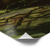 Vintag Jesus Christus beten, Garten von Gethsemane Poster (Ecke)