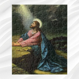 Vintag Jesus Christus beten, Garten von Gethsemane Puzzle