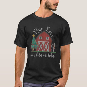 Vintag Jesus Weihnachten Pajamas Wahre Liebe war G T-Shirt