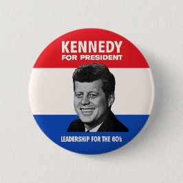 Vintag JFK Kennedy für Präsidentschaftskampagne 19 Button