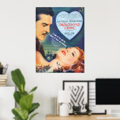 Vintag Joan Fontaine Poster (Heimbüro)