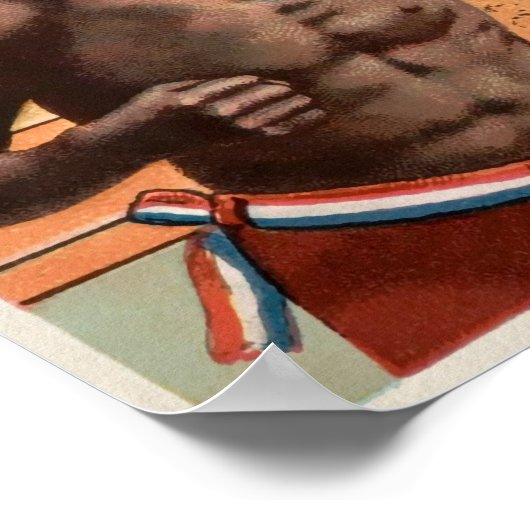 Vintag Joe Jeanette Poster (Ecke)