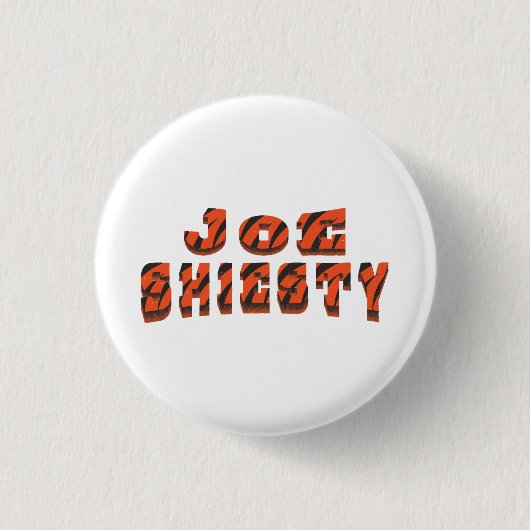 Vintag Joe Shiesty - Cincinnati Football Button (Vorderseite)