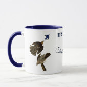 Vintag John Audubon Stanley Hawk Tasse (Links)