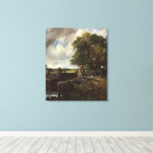 Vintag John Constable Leinwanddruck (Insitu (Holzboden))