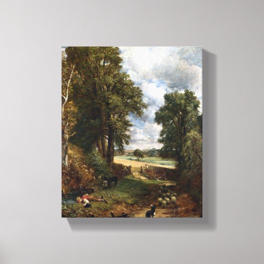 Vintag John Constable The Cornfield Leinwanddruck (Vorderseite)