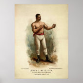 Vintag John L. Sullivan Poster (Vorne)