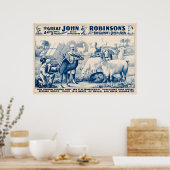 Vintag John Robinson Circus Poster (Küche)