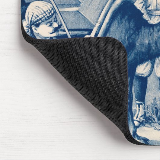 Vintag John Robinson Circus Poster Mousepad (Ecke)