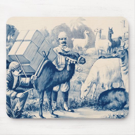 Vintag John Robinson Circus Poster Mousepad (Vorne)