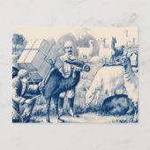 Vintag John Robinson Circus Poster Postkarte (Vorderseite)