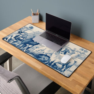 Vintag John Robinson Circus Poster Schreibtischunterlage