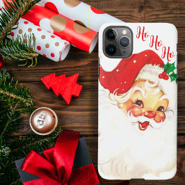 Vintag Jolly Santa Custom Christmas iPhone 11Pro Max Hülle