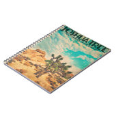 Vintag Joshua Tree Foto Notebook Notizblock (Linke Seite)