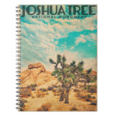 Vintag Joshua Tree Foto Notebook Notizblock (Vorderseite)