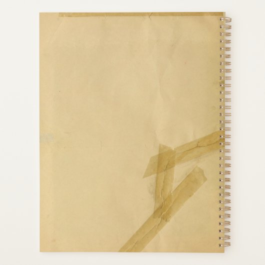 Vintag-Journal-Stickers-Planer Planer (Rückseite)