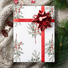 Vintag Juniper Greenerity Pattern Geschenkpapier