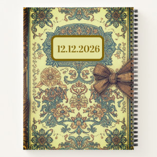 Vintag Junk Journal Notizblock