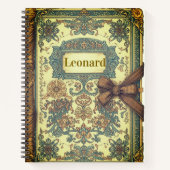 Vintag Junk Journal Notizblock (Vorderseite)