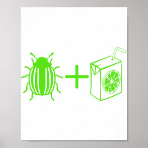 Vintag Käfer Halloween Film Funny Horror Costu Poster