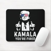 Vintag Kamala Du bist gefangen! Trump 2024 Mousepad (Mit Mouse)