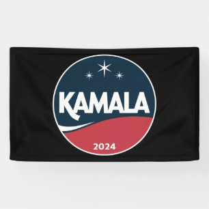 Vintag Kamala Harris 2024 für die Präsidentschafts Banner