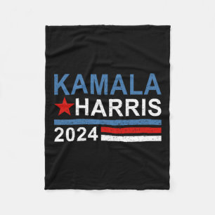 Vintag Kamala Harris 2024 für die Präsidentschafts Fleecedecke