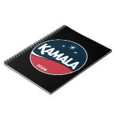 Vintag Kamala Harris 2024 für die Präsidentschafts Notizblock (Linke Seite)