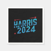 Vintag Kamala Harris 2024 Serviette (Vorderseite)