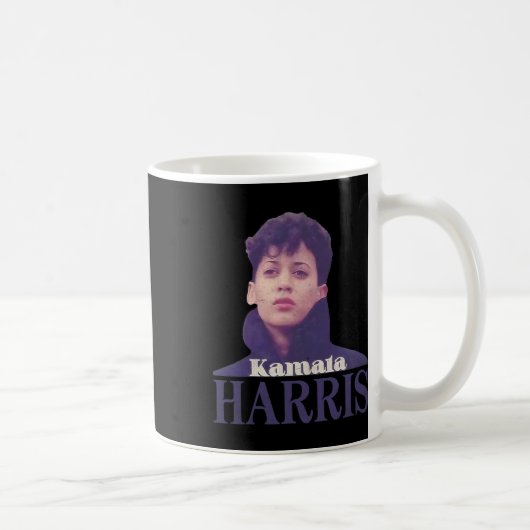 Vintag Kamala Harris Young Kamala Kaffeetasse (Rechts)